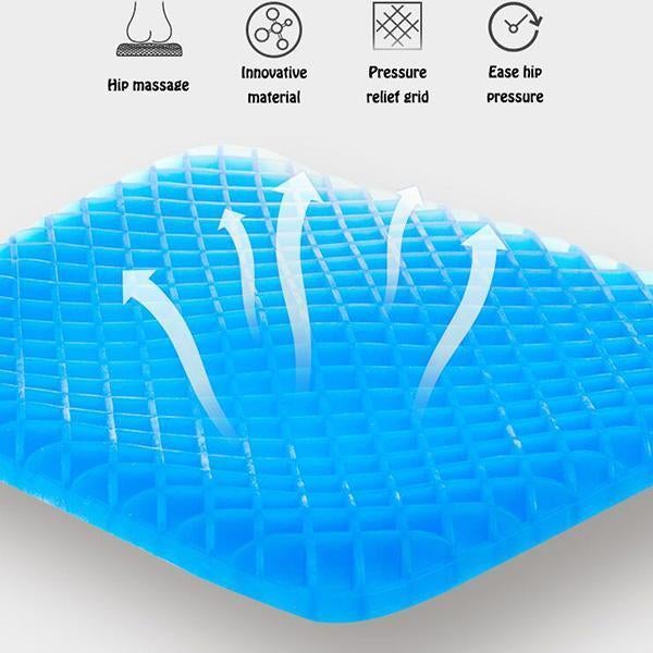 Coussin de siège en silicone – Soulagement de la pression