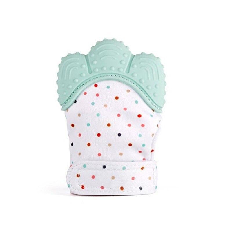 Anneau de dentition pour bébé – Moufle de dentition apaisante
