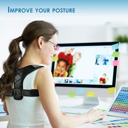 Ceinture de correction de la posture dorsale ajustable
